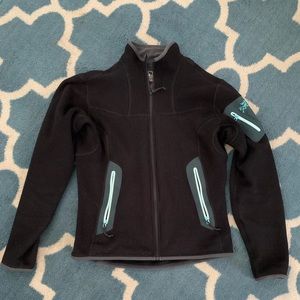 Arcteryx Polartec fleece full zip jacket